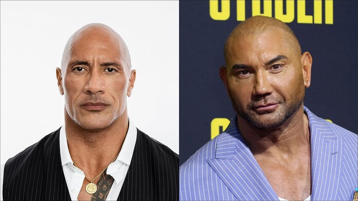 Dave Bautista opaca a The Rock en Hollywood