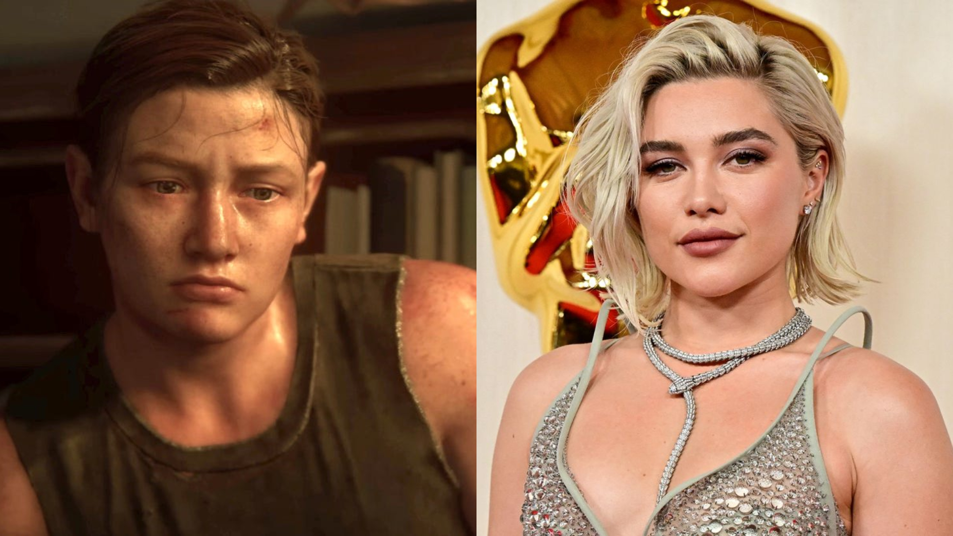 Florence Pugh casi logra ser Abby en la serie de The Last of Us