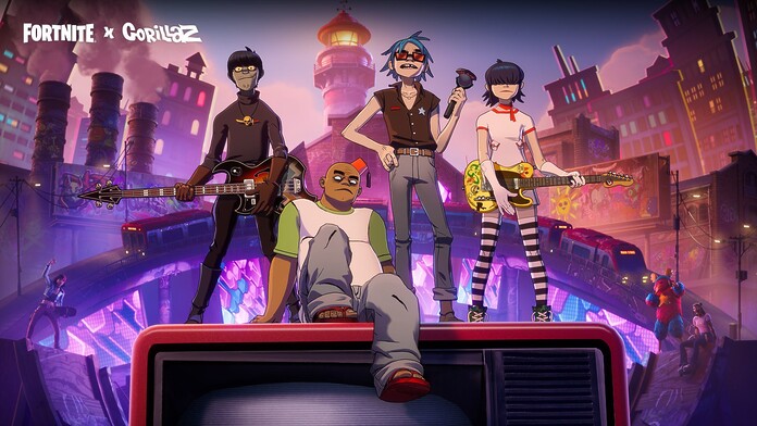 Gorillaz serán los protagonistas del Fortnite Festival Gorillaz serán los protagonistas del Fortnite Festival