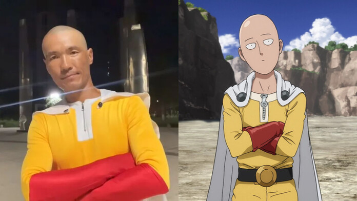 Hombre se convierte en One Punch Man haciendo su entrenamiento por 1000 días