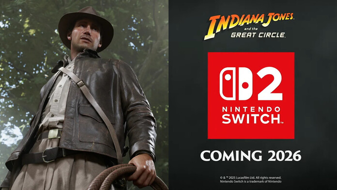 Indiana Jones and the Great Circle llegará al Switch 2 en 2026