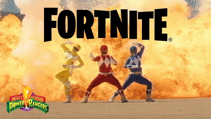 Power Rangers llegan a Fortnite en un épico crossover