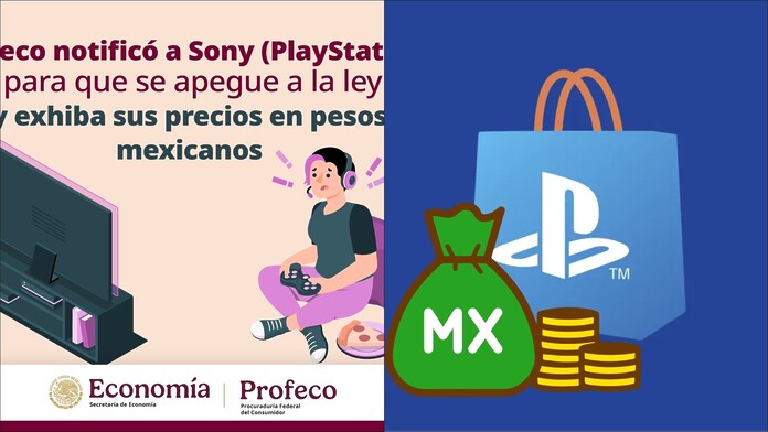 Profeco exige a Sony mostrar precios en Pesos mexicanos