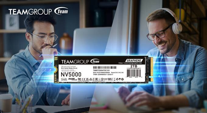 TEAMGROUP revela el nuevo M.2 PCIe 4.0 SSD NV5000