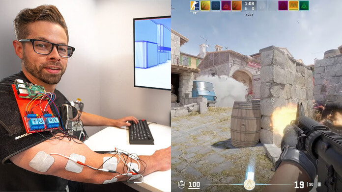 YouTuber crea aimbot humano con descargas eléctricas