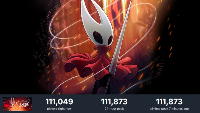 Hollow Knight: Silksong rompe récords de jugadores en minutos