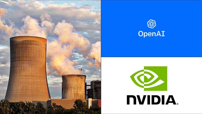 La IA de NVIDIA consumirá la energía de 10 reactores nucleares