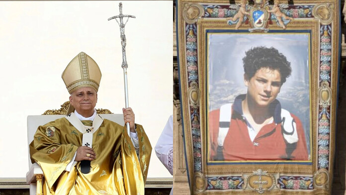 Papa León XIV proclama santo a influencer millennial