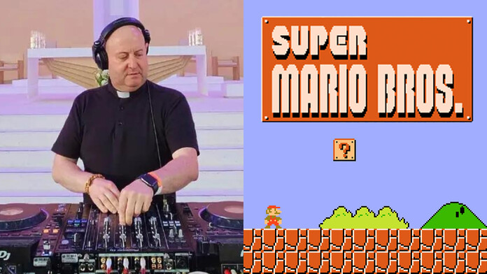 Sacerdote DJ hizo un remix de Super Mario Bros en festival