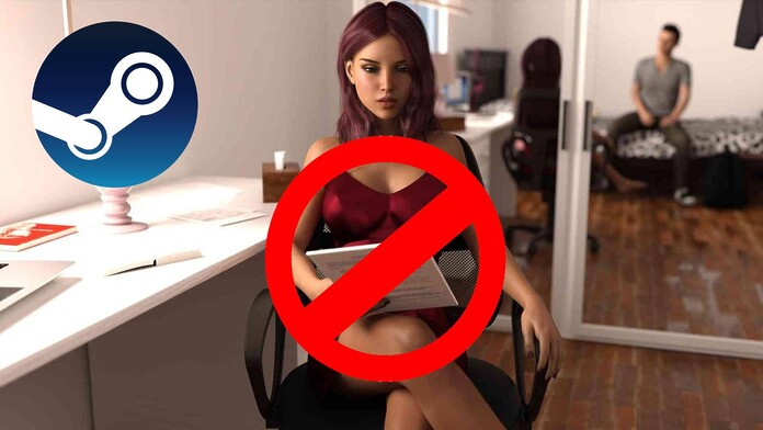 Steam prohíbe los juegos para adultos en acceso anticipado