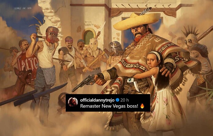 Danny Trejo pide el Remaster de Fallout: New Vegas