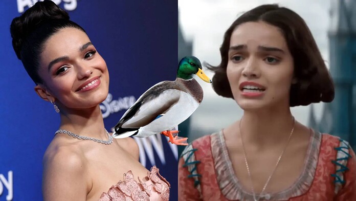 Rachel Zegler dice ser un pato al defender a Blancanieves