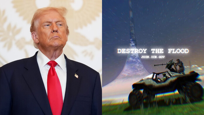 Trump usa Halo para reclutar en ICE y sus creadores se molestan