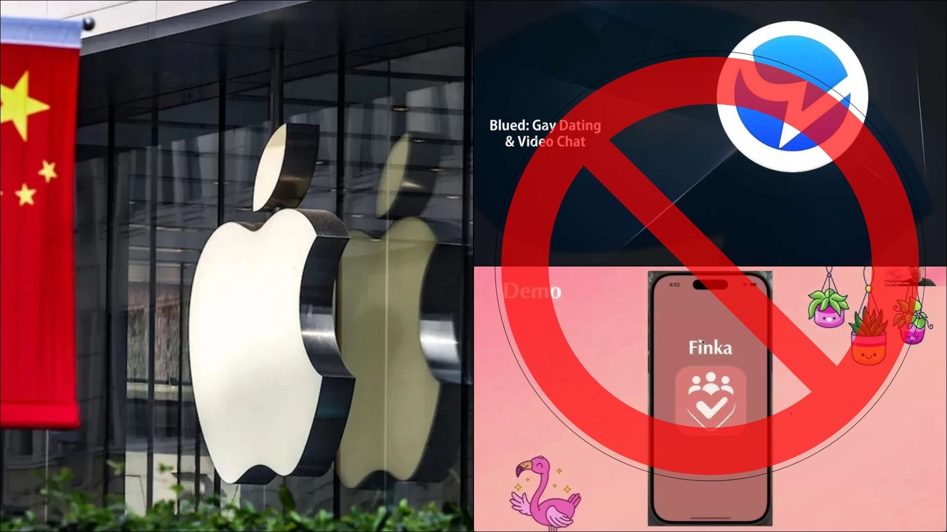 Apple retira apps de citas LGBTQ+ de su App Store en China