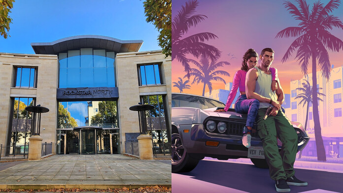 Desarrolladores de GTA VI protestan frente oficinas de Rockstar Desarrolladores de GTA VI protestan frente oficinas de Rockstar