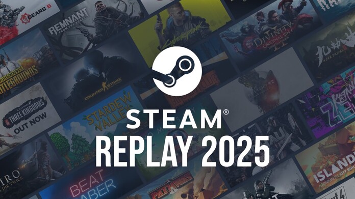 Steam Replay revela solo 14% de tiempo fue a juegos del 2025