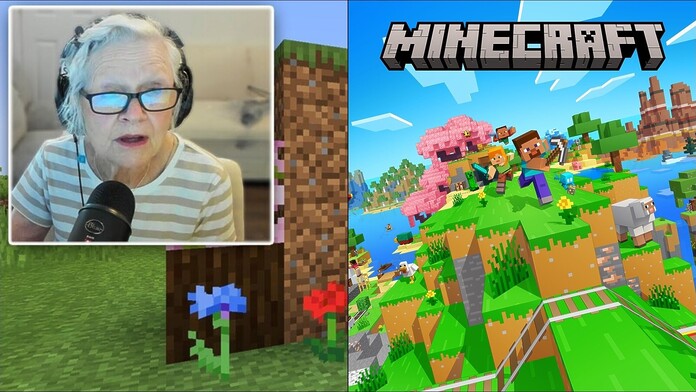 Abuela juega a Minecraft para costear terapia de su nieto