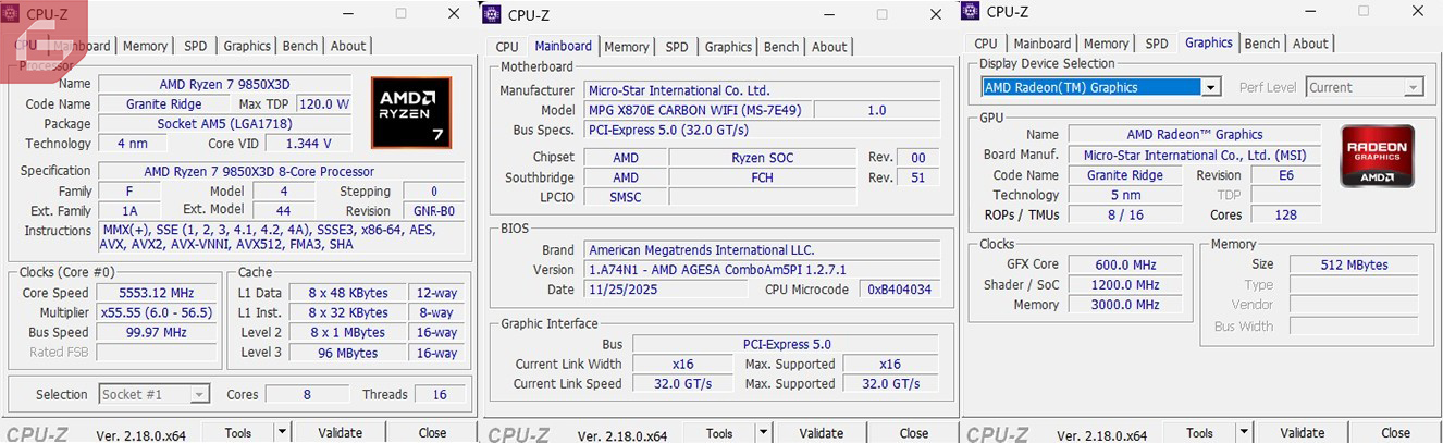 AMD Ryzen 7 9850x3D Review GamersRD14