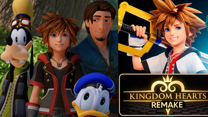Filtran remake de Kingdom Hearts
