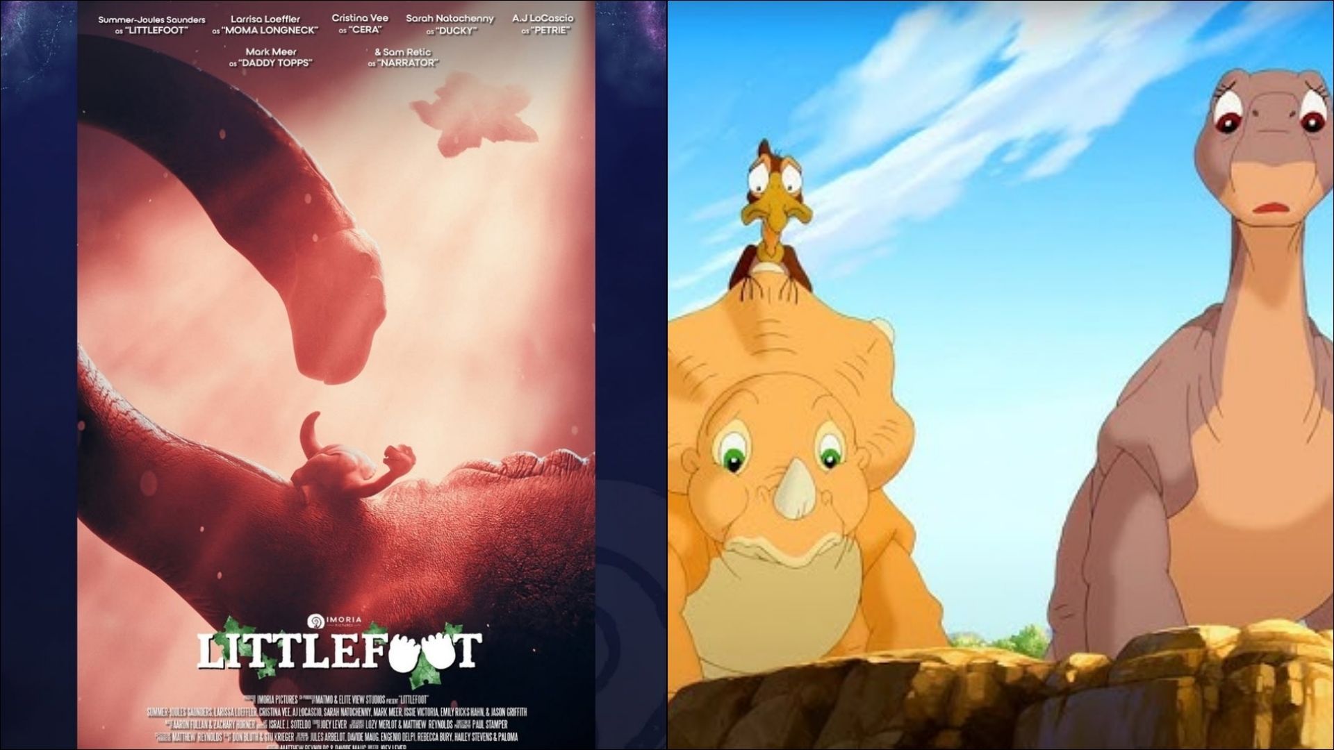 Póster de live-action de Pie Pequeño genera polémica en redes