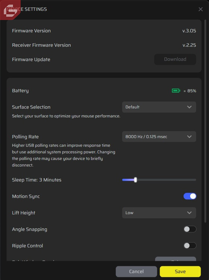 Corsair SABRE v2 PRO Wireless CF Review GamersRD11