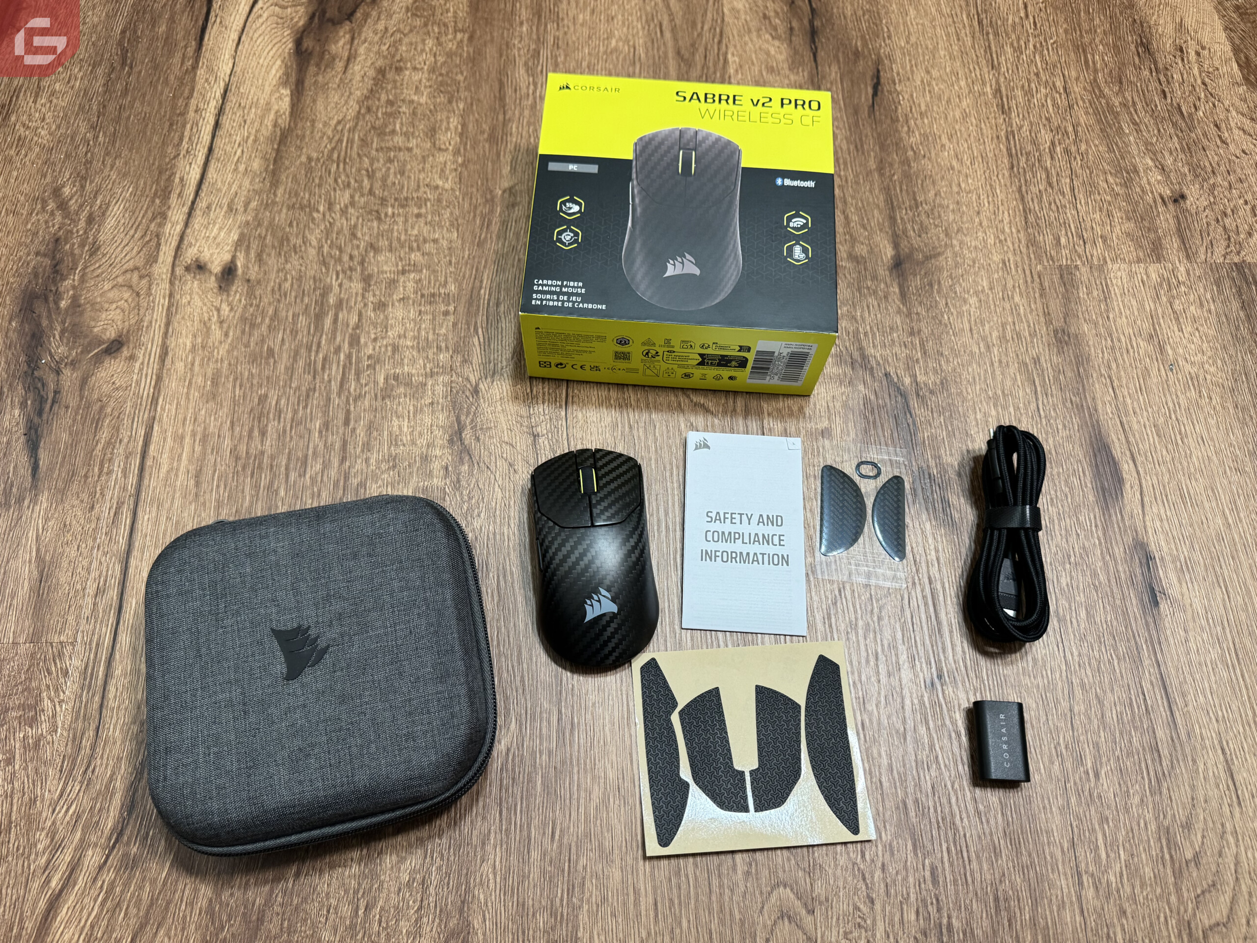 Corsair SABRE v2 PRO Wireless CF Review GamersRD155u