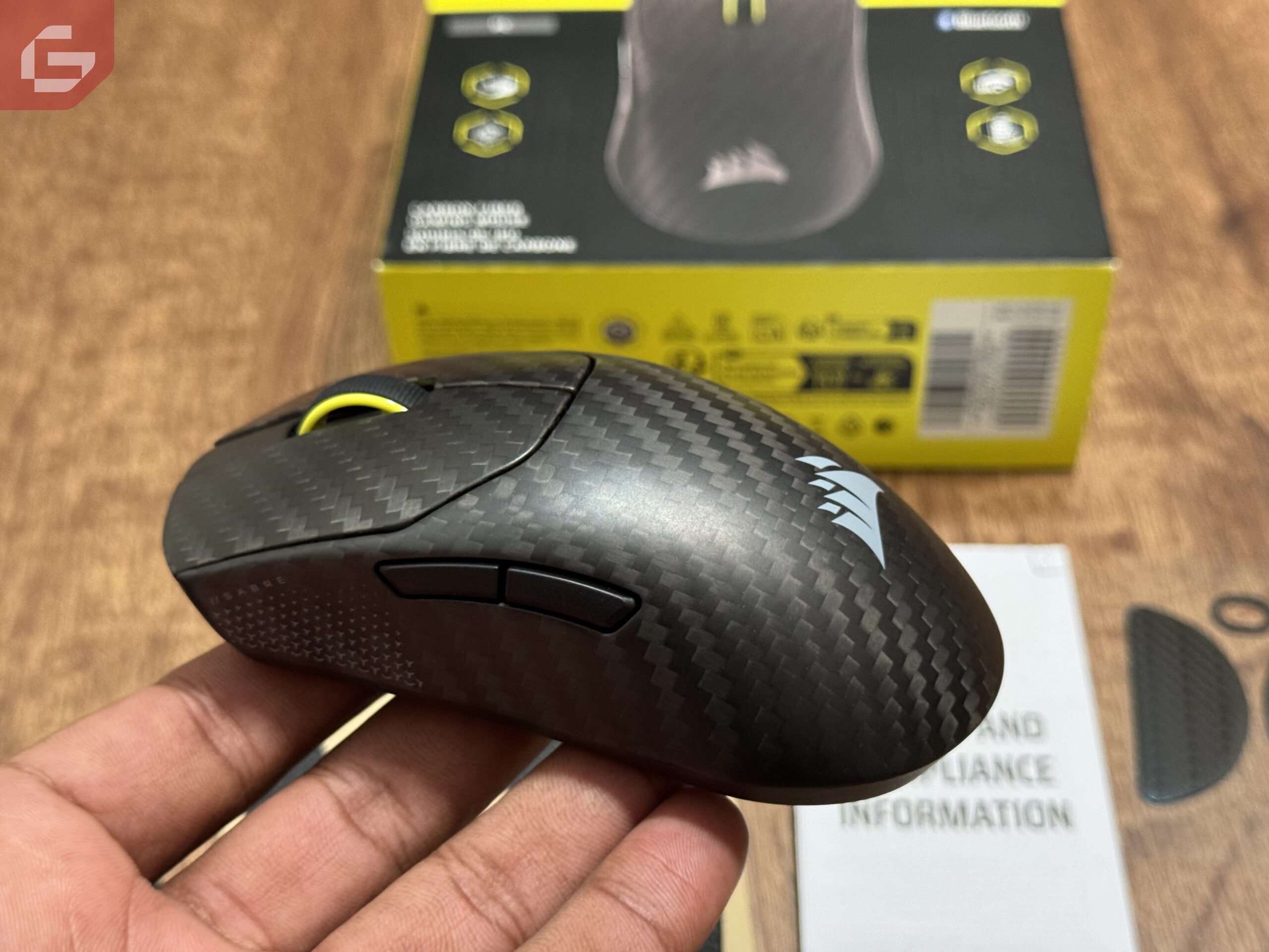 Corsair SABRE v2 PRO Wireless CF Review GamersRD6
