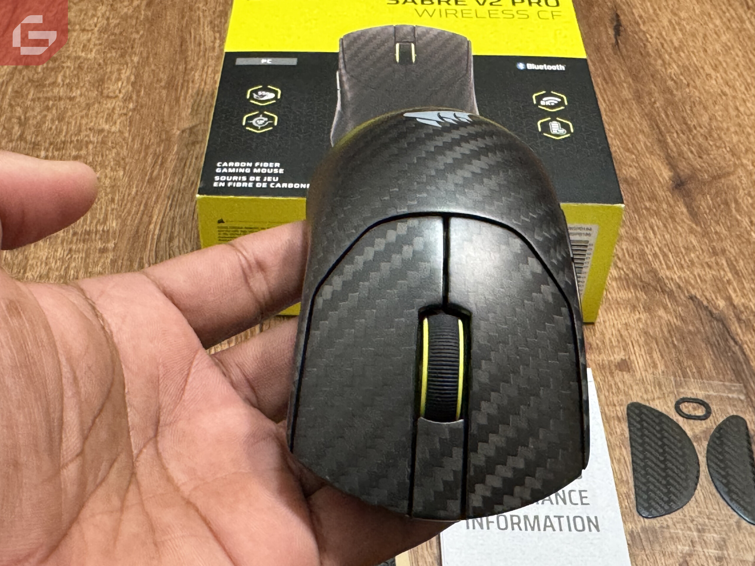 Corsair SABRE v2 PRO Wireless CF Review GamersRD8
