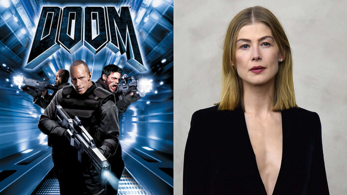 DOOM fue la peor película hecha acorde a Rosamund Pike