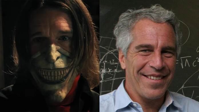 Máscara de The Black Phone si está inspirada en Jeffrey Epstein