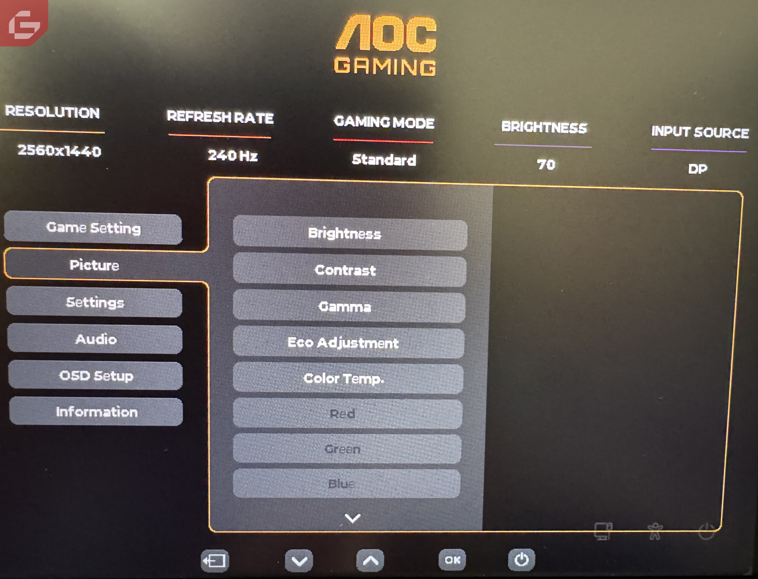 AOC Q27G4ZMN Mini-LED Review GamersRD12