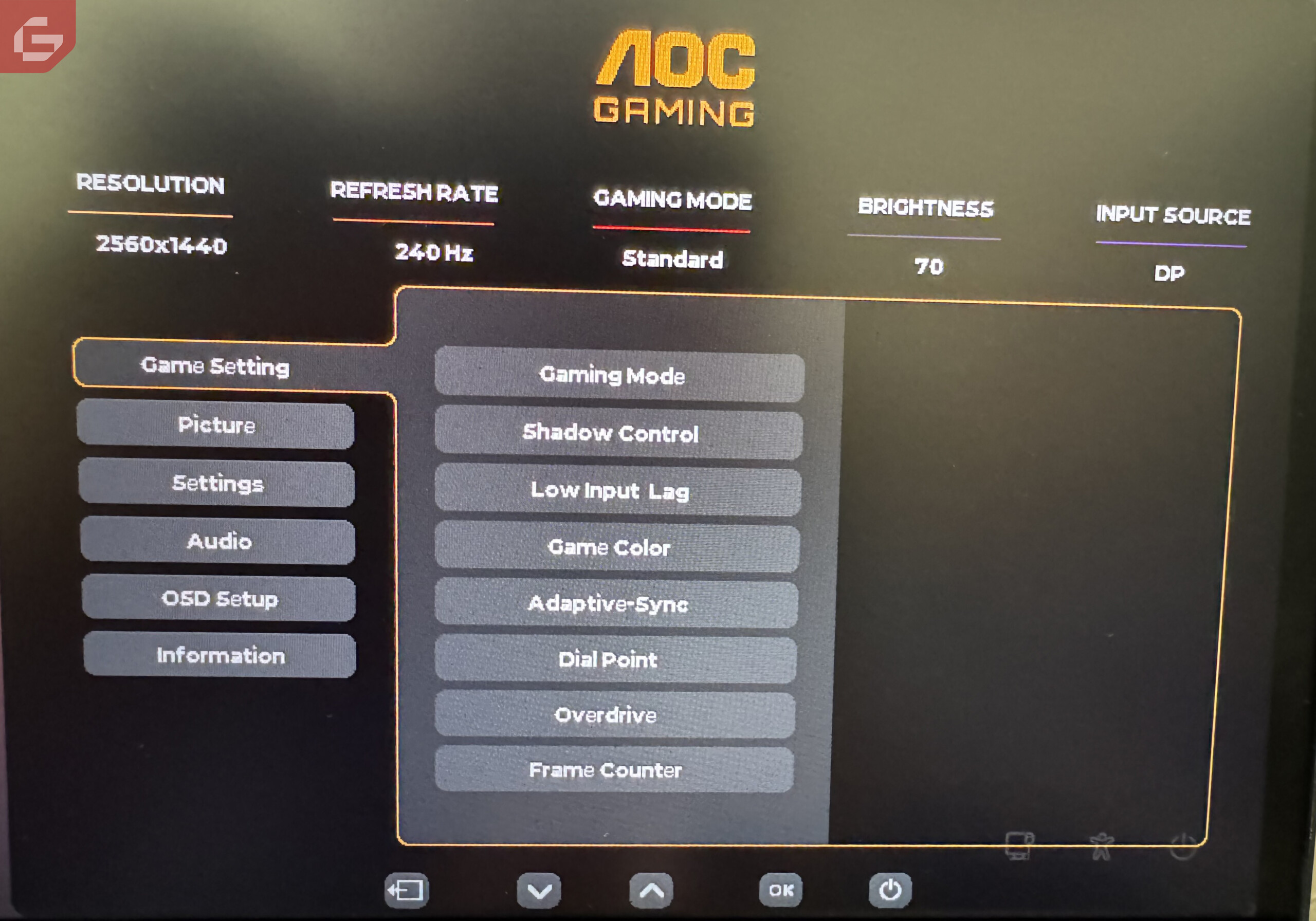 AOC Q27G4ZMN Mini-LED Review GamersRD7