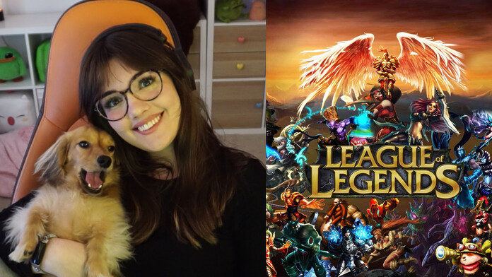 Una perra salchicha aprende a jugar League of Legends