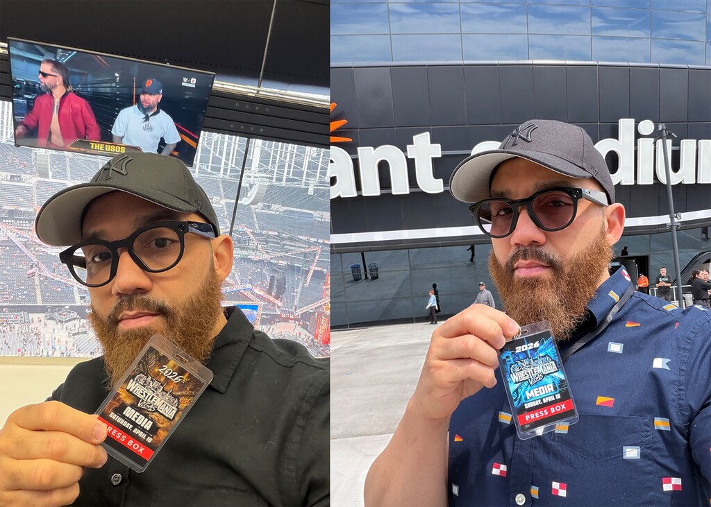 Press Box Wrestlemania 42