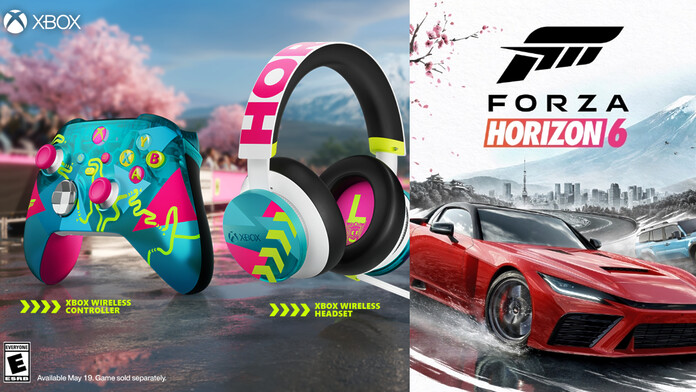 Xbox revela control y auriculares limitados de Forza Horizon 6
