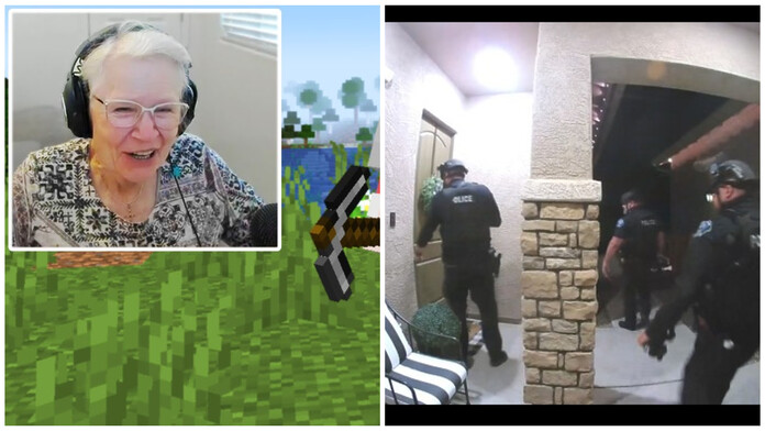 Streamer de Minecraft de 81 años sufre terrible swatting