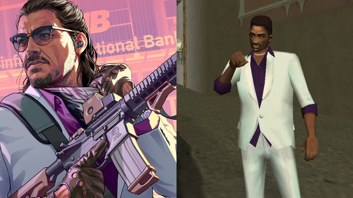 Raul Bautista de GTA VI usa el mismo traje que Lance Vance de Vice City