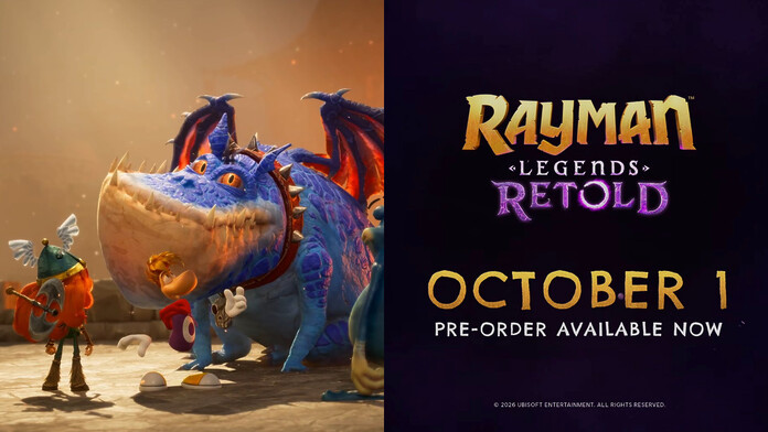 Rayman Legends: Retold llegará el 1 de octubre de este año