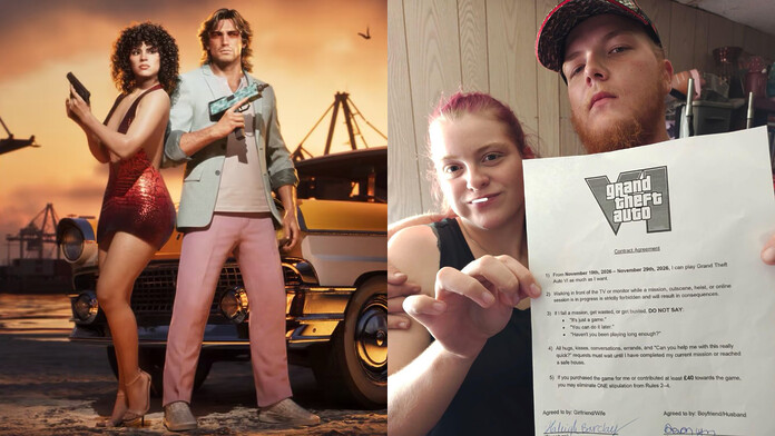 Una pareja firma un acuerdo legal para jugar GTA VI sin interrupciones Una pareja firma un acuerdo legal para jugar GTA VI sin interrupciones