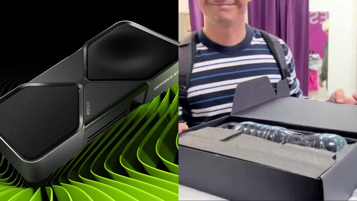 RTX 5070 Ti es cambiada por botella de agua en intento de estafa