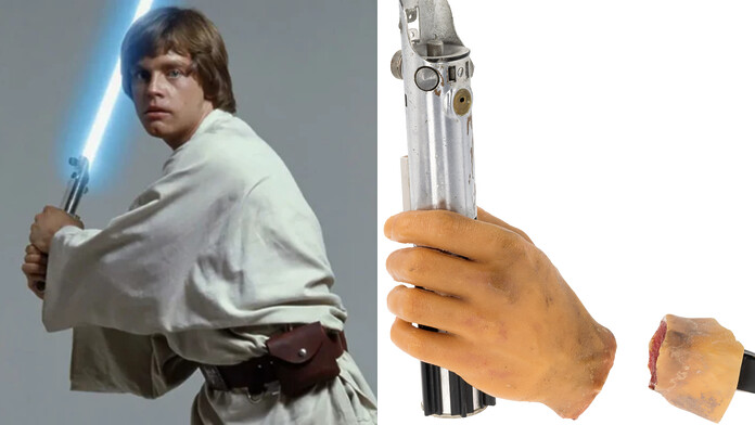 Sable de luz de Luke Skywalker se vende por $3.75 millones Sable de luz de Luke Skywalker se vende por $3.75 millones
