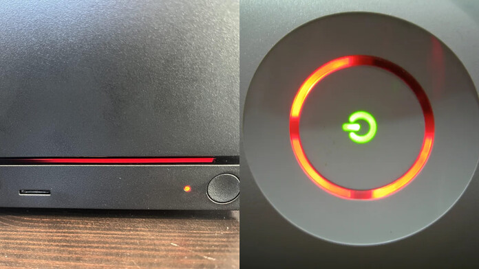 Steam Machine imita a Xbox 360 con la _línea roja de la muerte_ Steam Machine imita a Xbox 360 con la "línea roja de la muerte"