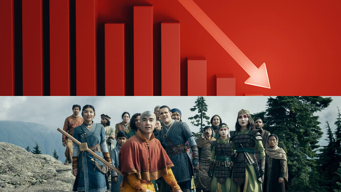 Temporada 2 de Avatar: The Last Airbender cae un 59% en audiencia