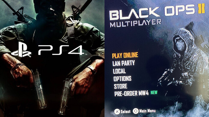 Black Ops 2 en PS4 recibe un parche para preordenar Modern Warfare 4