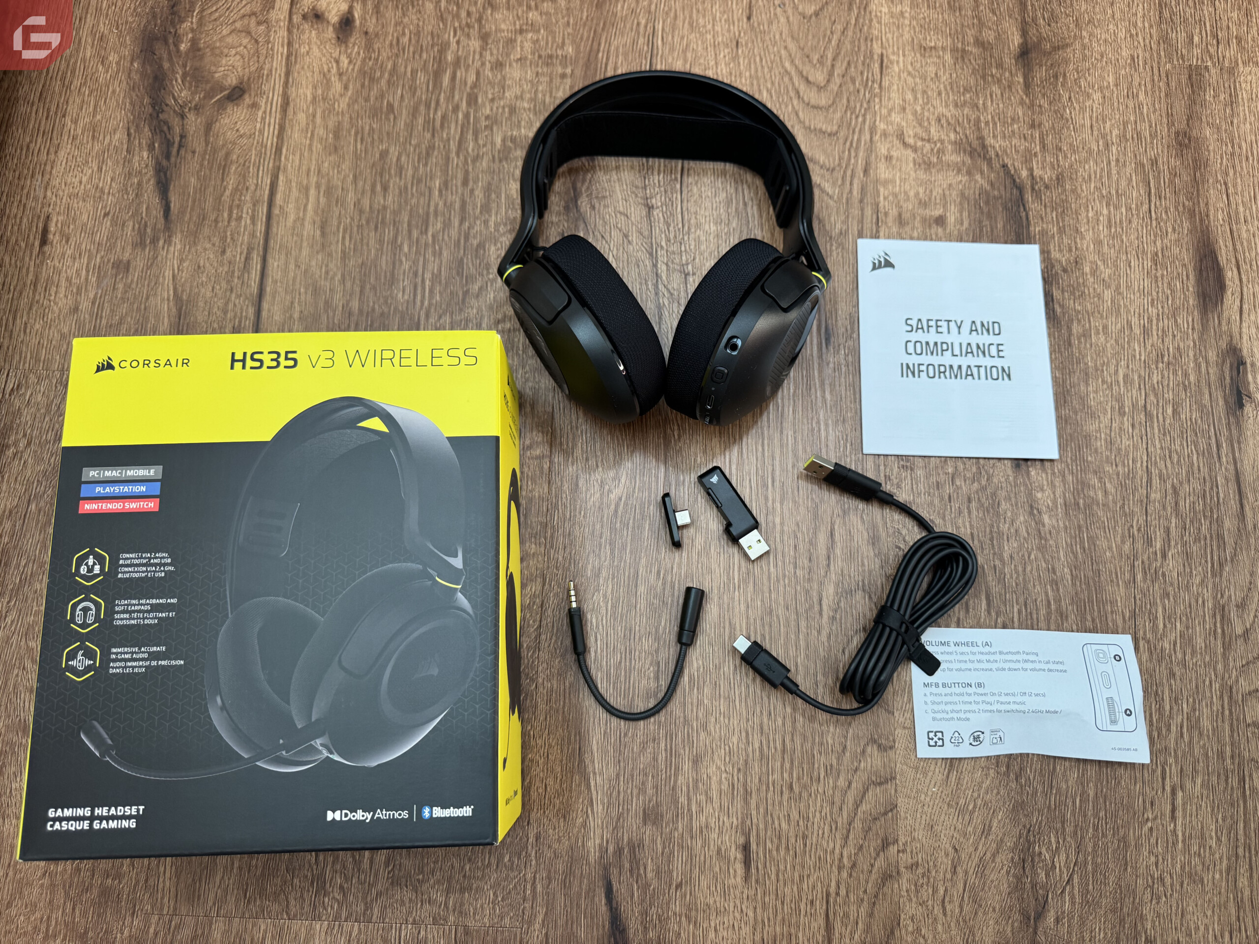Corsair HS35 v3 Wireless Review GamersRD012