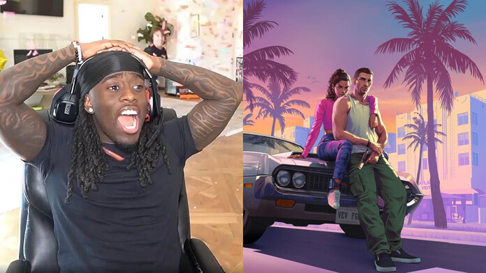 Kai Cenat hará streaming pasando GTA VI al 100% sin descanso