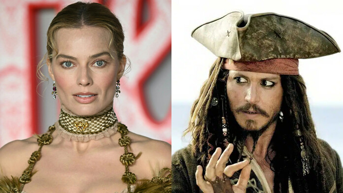 Margot Robbie lideraría Piratas del Caribe 6 con Johnny Depp de secundario
