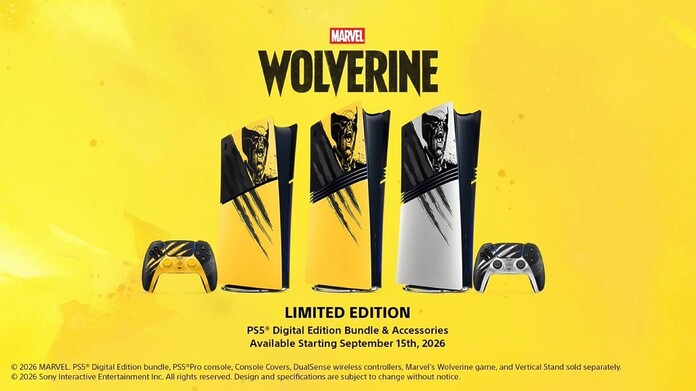 Sony presenta una PS5 edición limitada de Marvel’s Wolverine