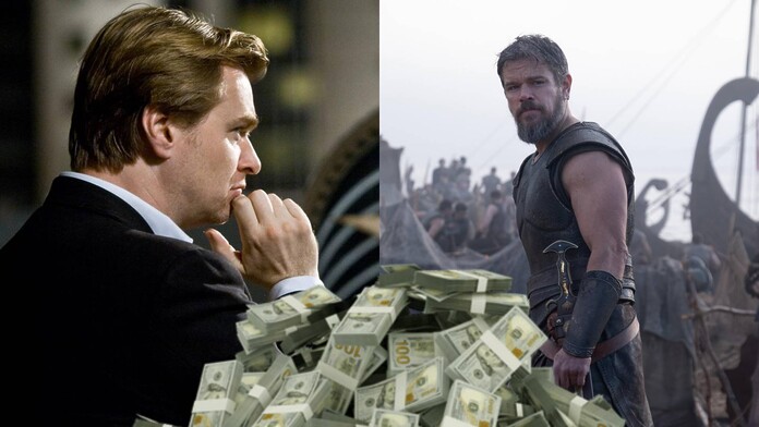 The Odyssey es el mayor éxito de Nolan con $1.1 billones recaudados
