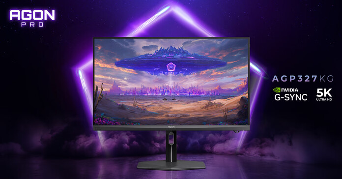 AOC presenta el AGON AGP327KG monitor gaming 5K con tecnología NVIDIA G-SYNC Pulsar
